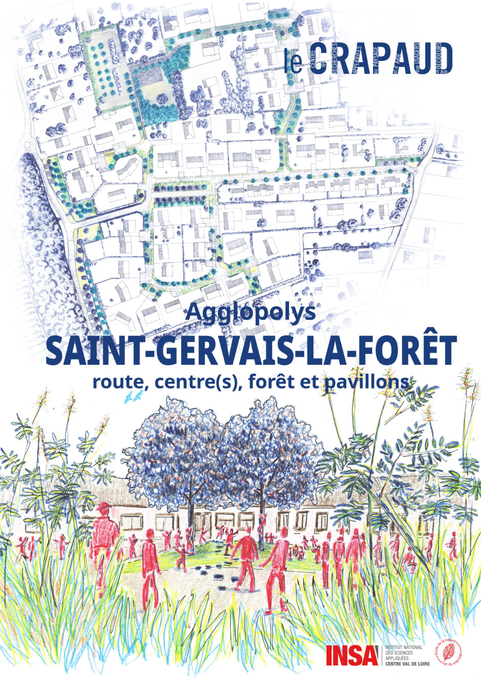 SAINT-GERVAIS-LA-FORÊT : route, centre(s), forêt et pavillons